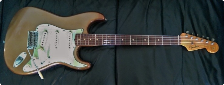 Fender Shoreline Gold Stratocaster 1962 Shoreline Gold