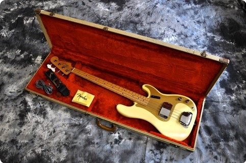 Fender Precision American Reissue #57 Fullerton Avri 1982 Vintage White