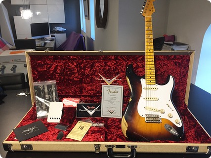 Fender Custom Shop Limited Edition Stratocaster '56 Heavy Relic 2016 2016 Sunburst