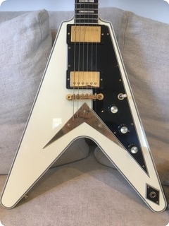 Gibson   Custom Shop Flying V Custom 2007 White