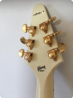 Gibson   Custom Shop Flying V Custom 2007 White