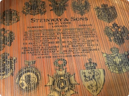 Steinway & Sons Long Model A 3 1915 Black Shiny Gloss