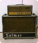 Selmer Truvoice Treble N Bass 50 With 2x12 Selmer Cab 1964 Croc Skin