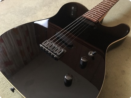 Fernandes Tej 50 1991 Black Guitar For Sale Fernandes Tej 50 1991 Black Guitar For Sale