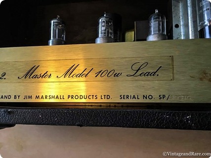 Marshall Master Lead Model 2203  1975