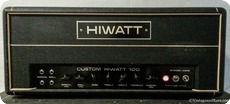 Hiwatt Custom Hiwatt 100 DR103 1971 Black
