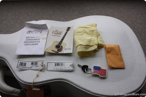 Martin Limited Edition 000 Echf Eric Clapton Bellezza Bianca 2006 White