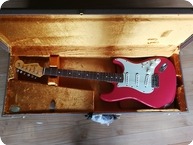 Fender-Fender Stratocaster Custom Shop 60 Relic Fiesta Red ( Specific Gary Moore )-2013