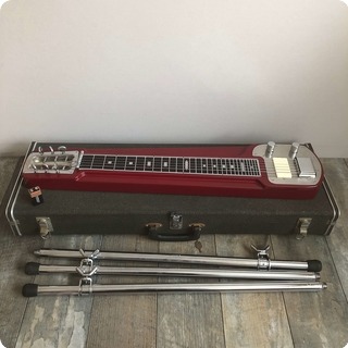 Rare Jedson Lap Steel   David Gilmour Pink Floyd Specification Lap Steel 1974 Dark Red