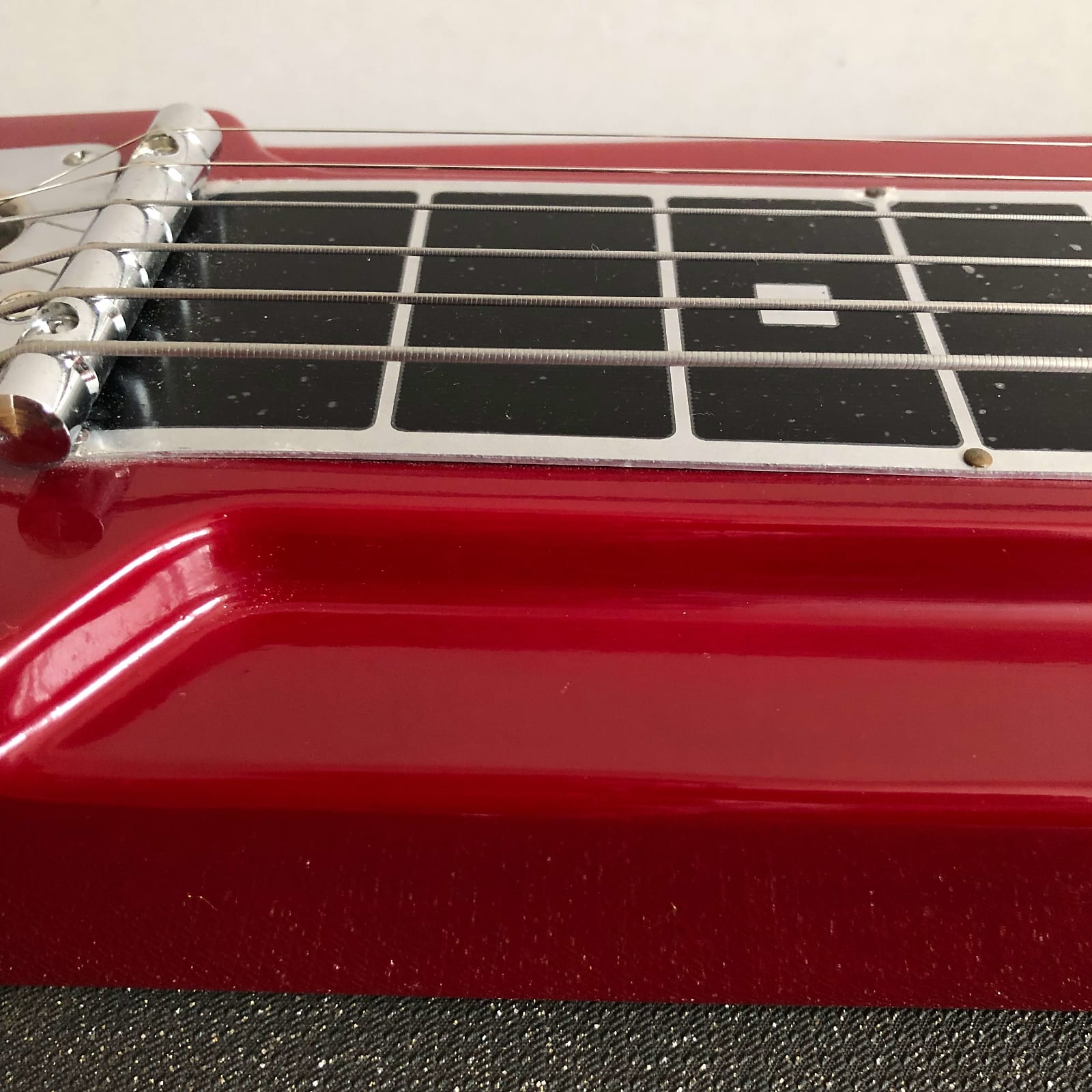 Rare Jedson Lap Steel David Gilmour Pink Floyd Specification Lap Steel 1970 Dark Red Guitar For Sale