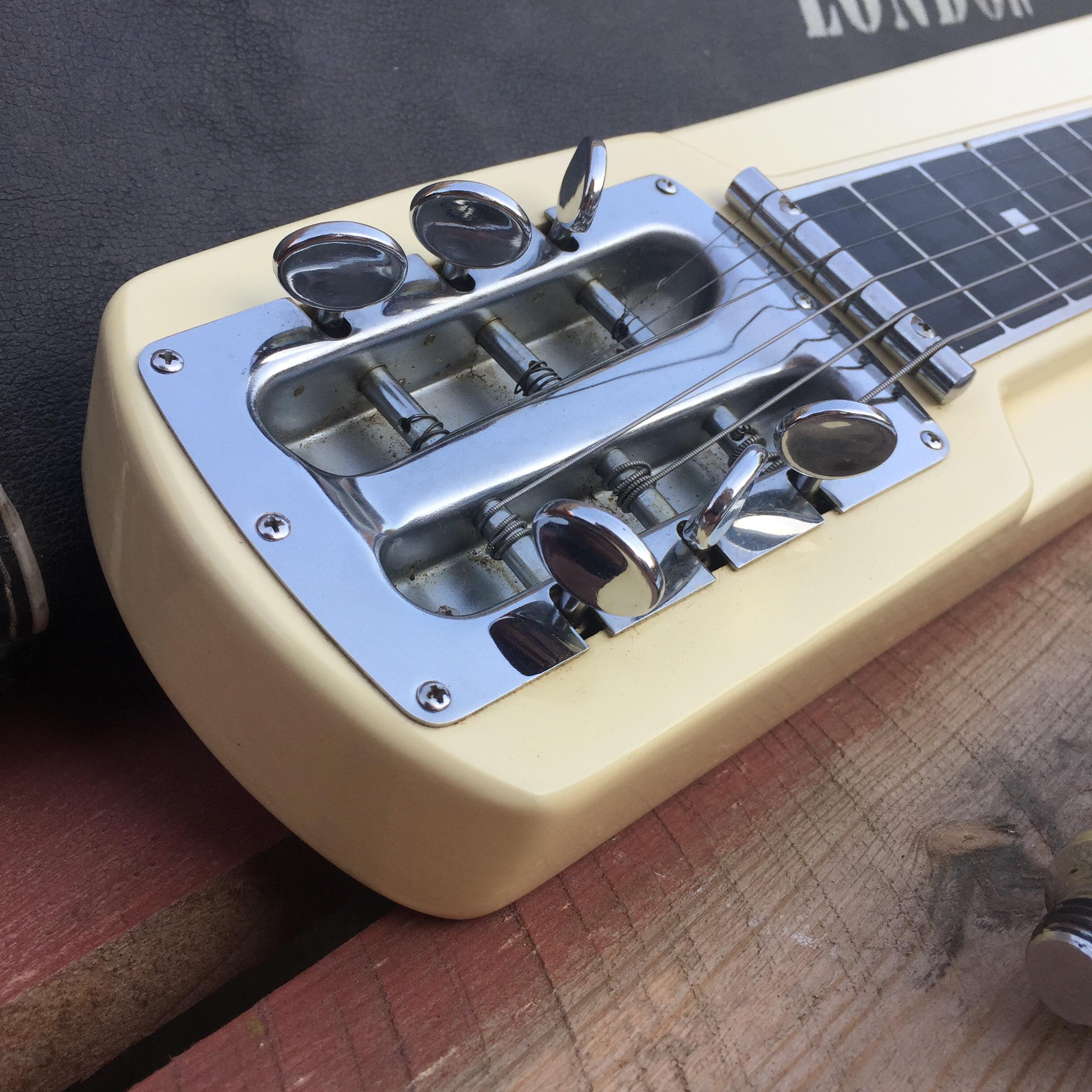 Rare Jedson Lap Steel 1970s Blonde Same Model As David Gilmour Pink