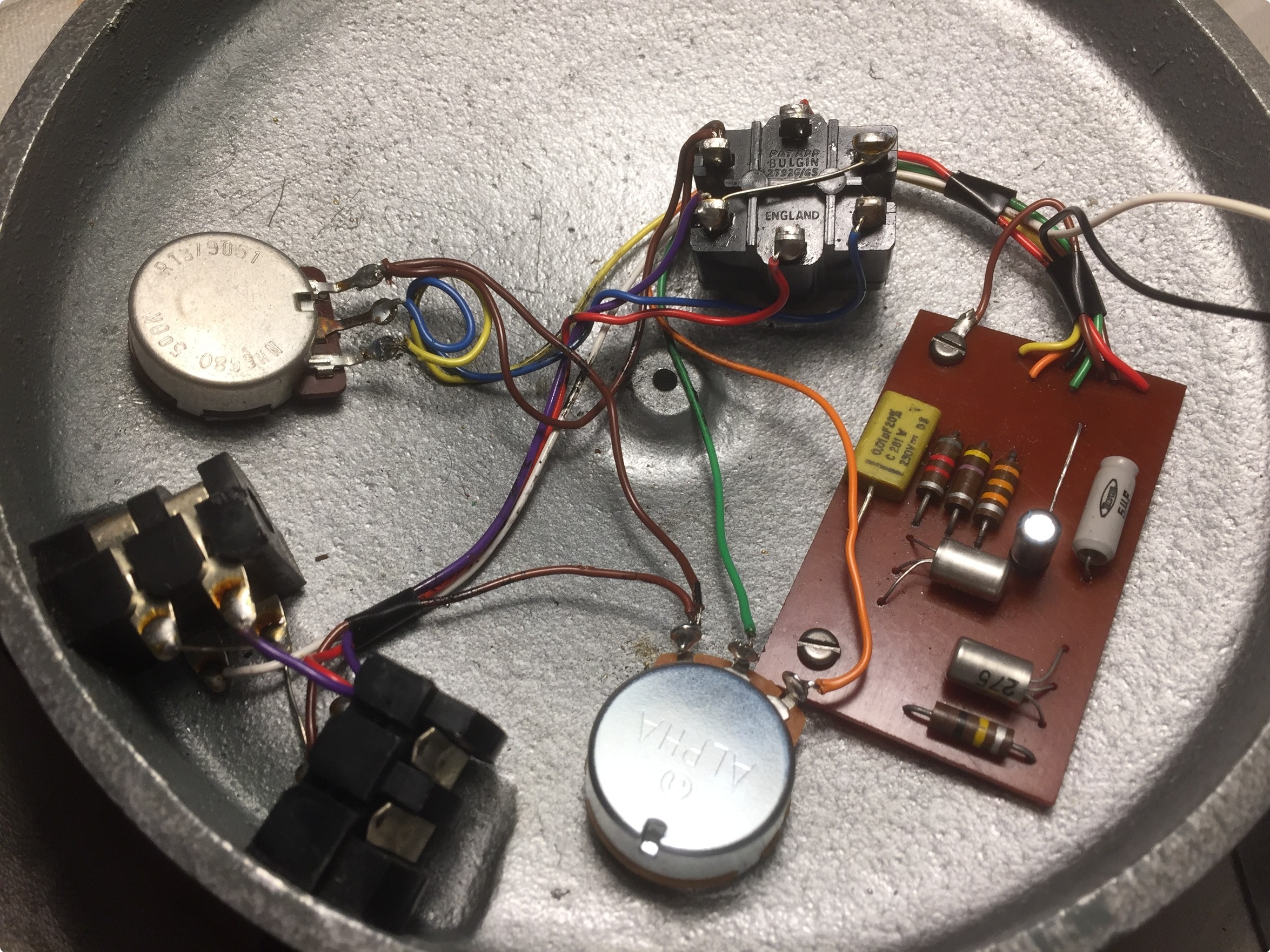 Fuzz Face Arbiter, England 1966 Grey Effect For Sale