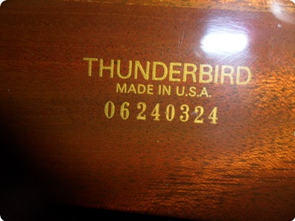 Gibson Thunderbird 76 Bicentennial 1976 Tobacco Sunburst