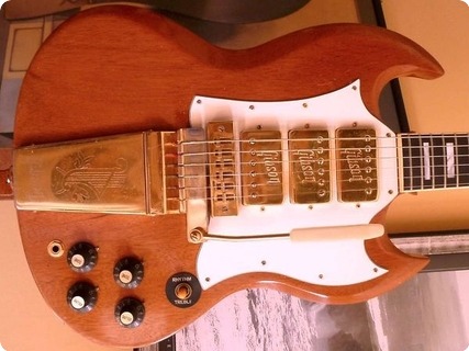 Gibson Sg Custom   Lyre Vibrola 1972 Walnut
