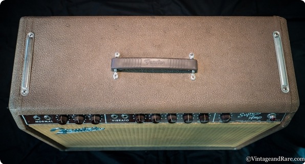 Fender Super Amp 1962 Brown