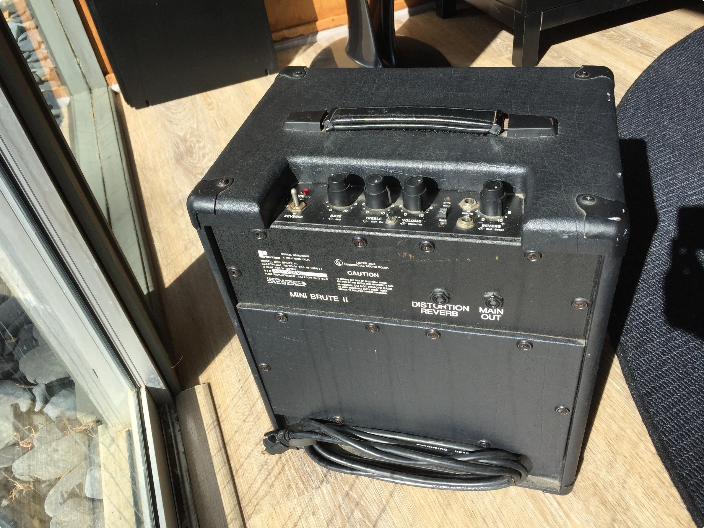 Vintage polytone amps