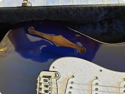G&l Usa Legacy Semi Hollow 2013 Midnight Burst