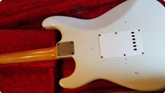 Fender Stratocaster 1958 White Body/maple Neck