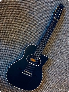 Gibson Roger Giffin Custom Shop 8 String Nylon Semi Acoustic  Black