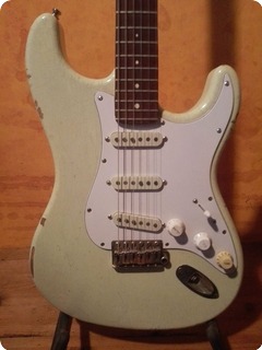 Hansen Guitars S Type  Relic White Relic