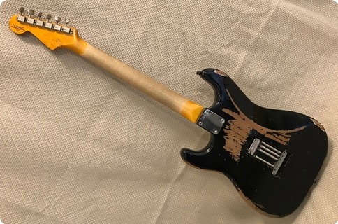 Fender Custom Shop L Series 1964 Heavy Relic Stratocaster 2014 Black