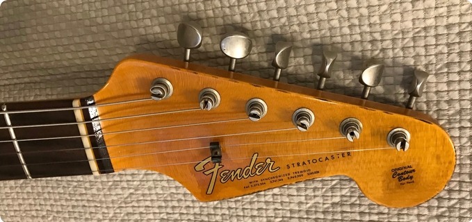 Fender Custom Shop L Series 1964 Heavy Relic Stratocaster 2014 Black
