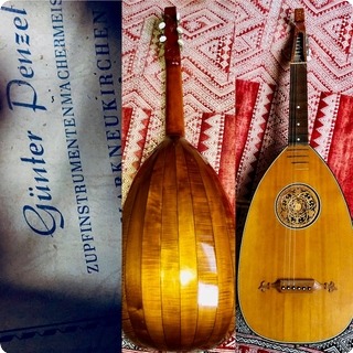 Günter Penzel Luteguitar 1983 Brownish