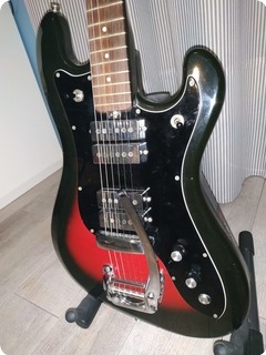 Eko Eko Cobra Iv 1964 Red Sunburst