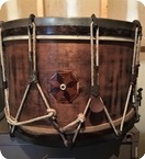 JW Pepper-Rope Tension Snare Drum-1892-Brown Rope Tension