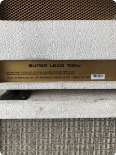 Marshall Super Lead 100w 1995 White