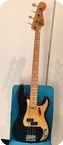 Fender Precision 1957 Refinished Black. Good Condition