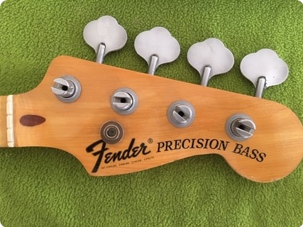 Fender Precision 1957 Refinished Black. Good Condition