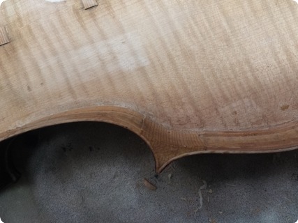 Luthier Frances Violin Antiguo 1900 Natural Transparente