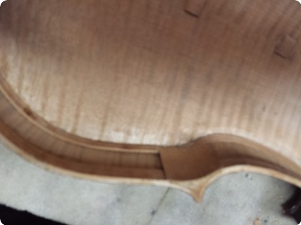 Luthier Frances Violin Antiguo 1900 Natural Transparente