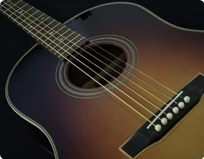 Santochirico Guitars Mood 2019 Nitrocellulose Sunburst
