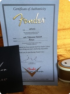 Fender Custom Telecaster 2013 Aztek Gold