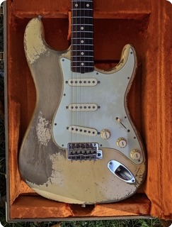 Fender Custom Shop 1960 Stratocaster Dale Wilson Masterbuilt Heavy Relic 2018 Vintage White