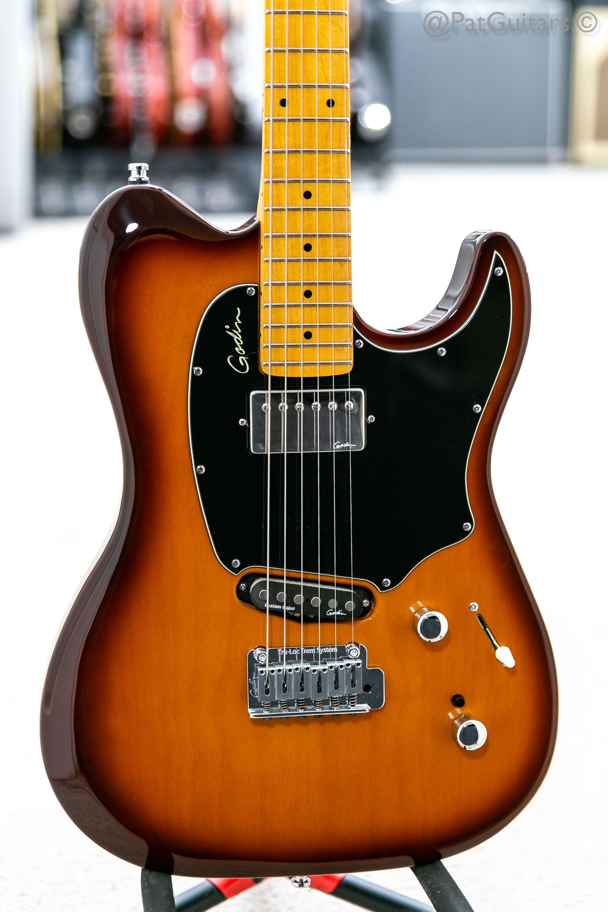 Godin Guitars Session Custom In Lightburst Electric Guitar 2012 Guitar