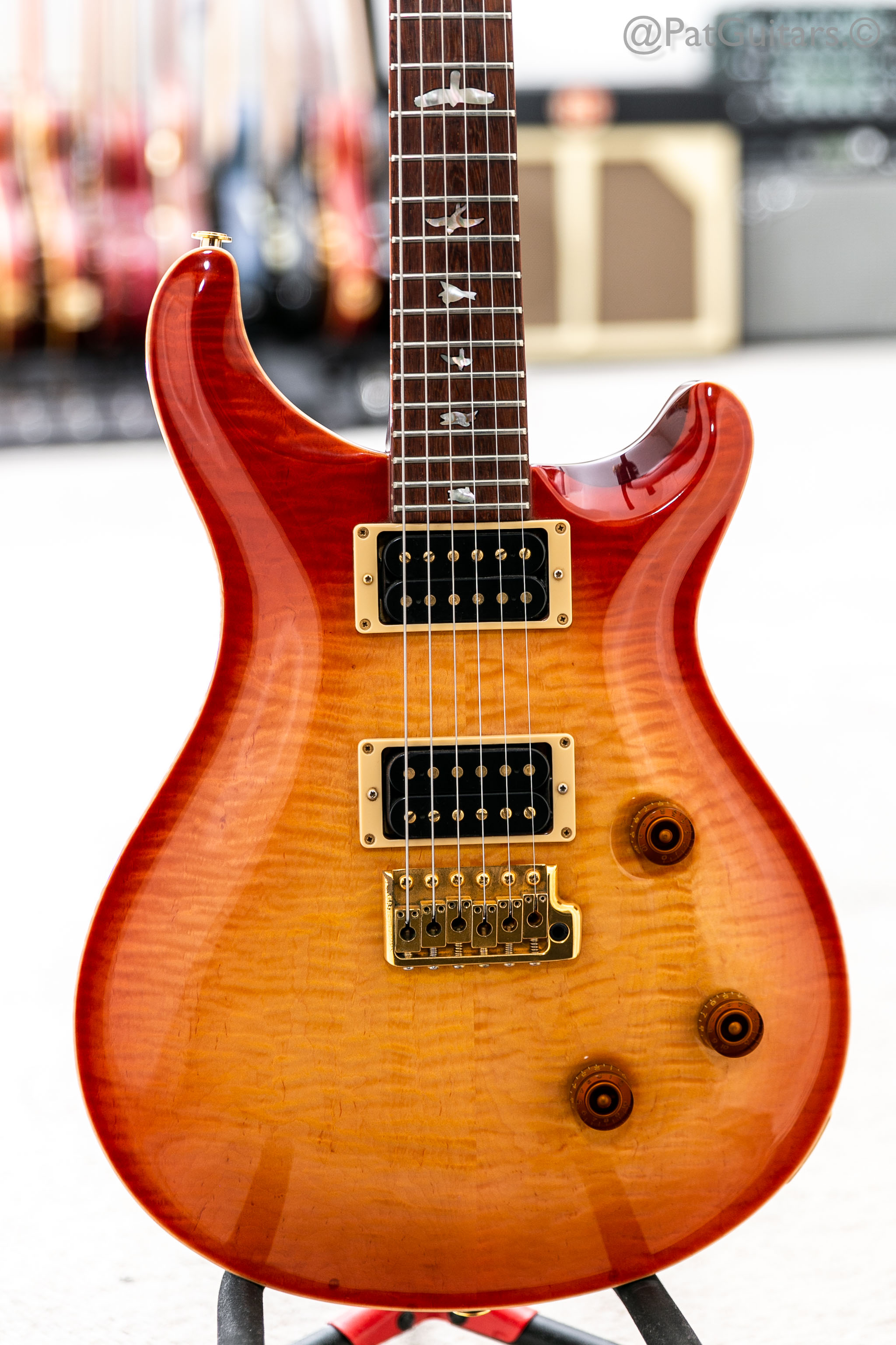 Prs Guitars Custom 24 Brazilian 10 Top Gold H PRS CU24 10T 1990 Guitar