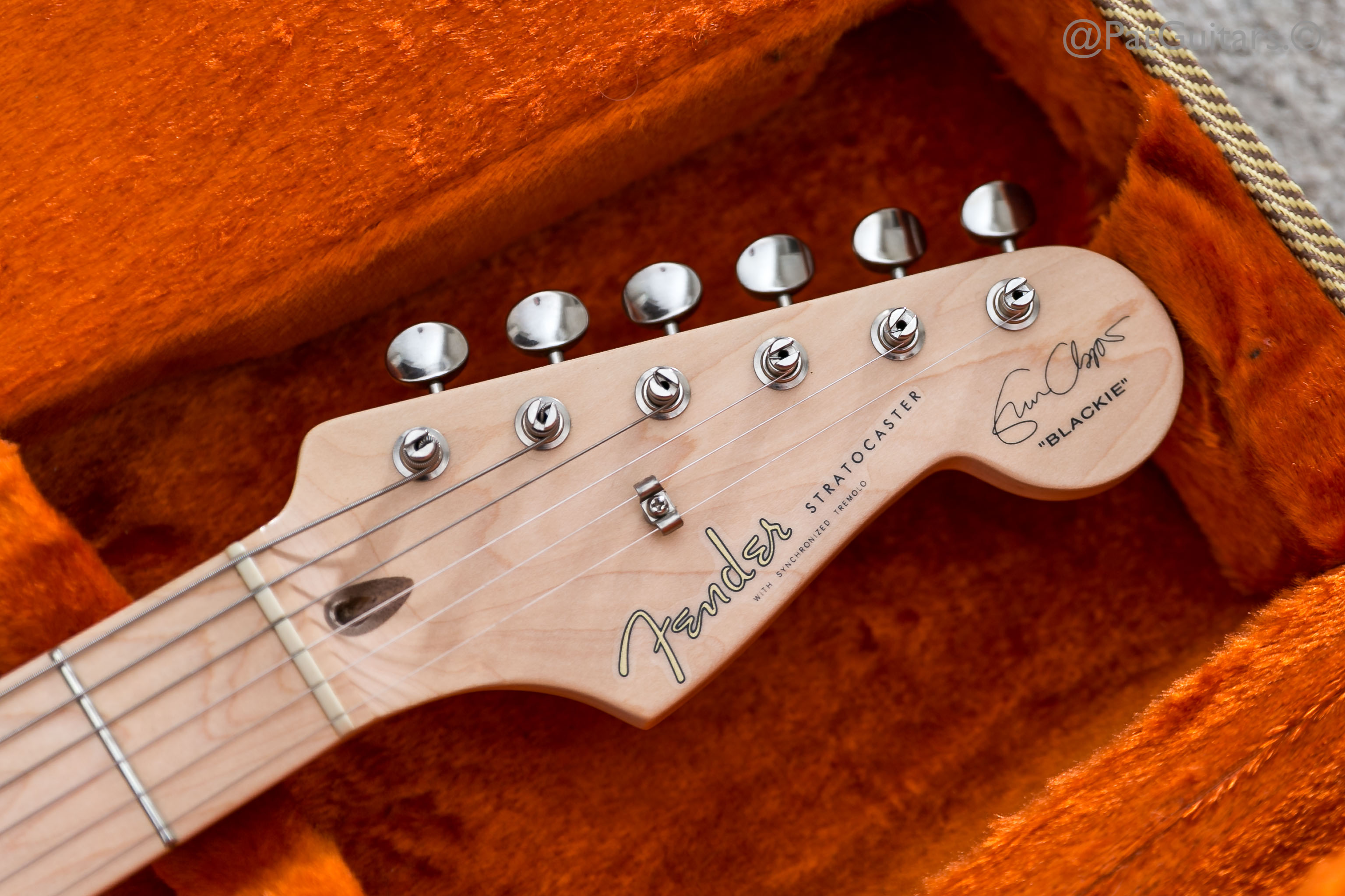 Fender Eric Clapton Signature Stratocaster Blackie USA Artist Series