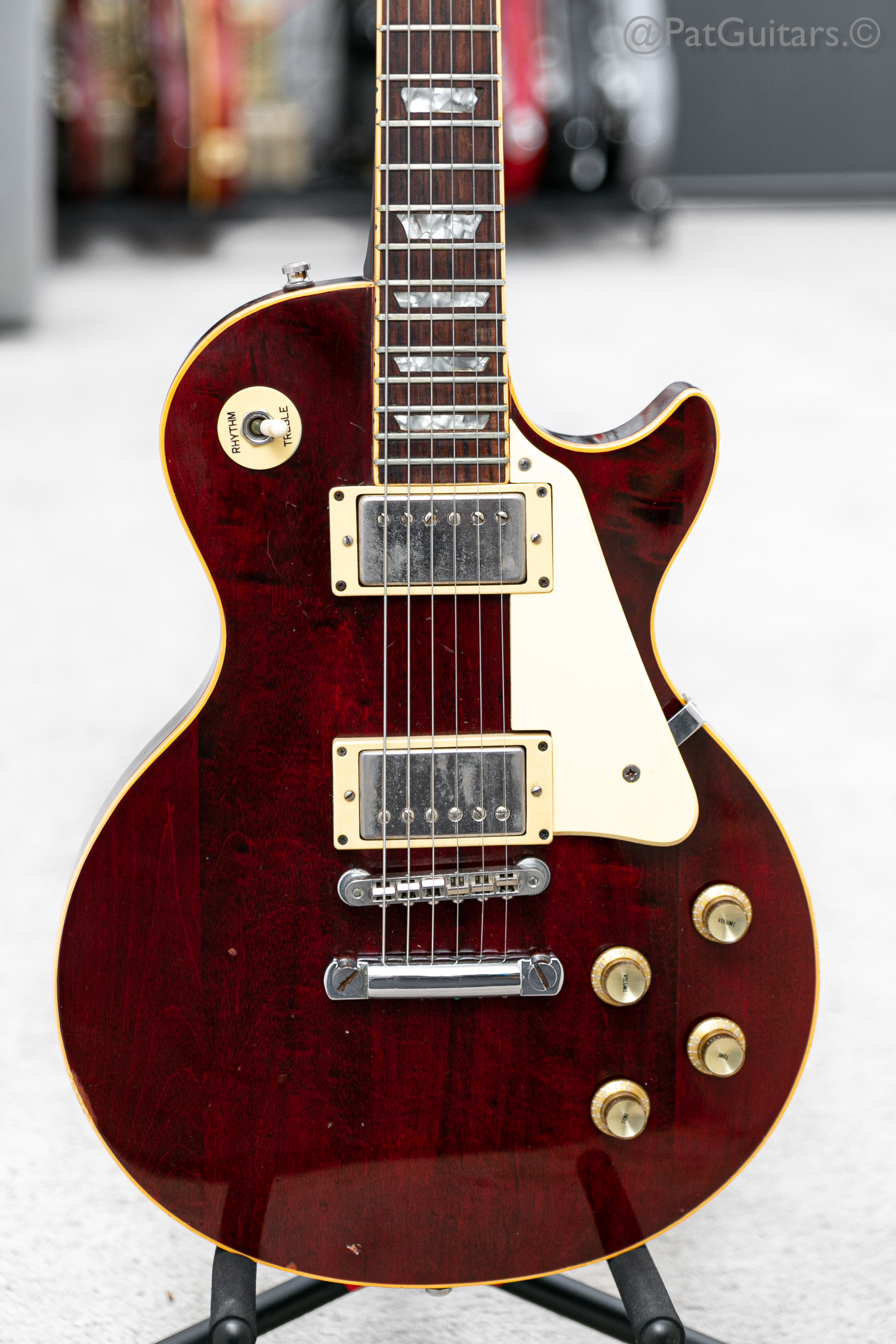 Gibson Les Paul Deluxe In Wine Red "Standard Conversion" 1978 Guitar