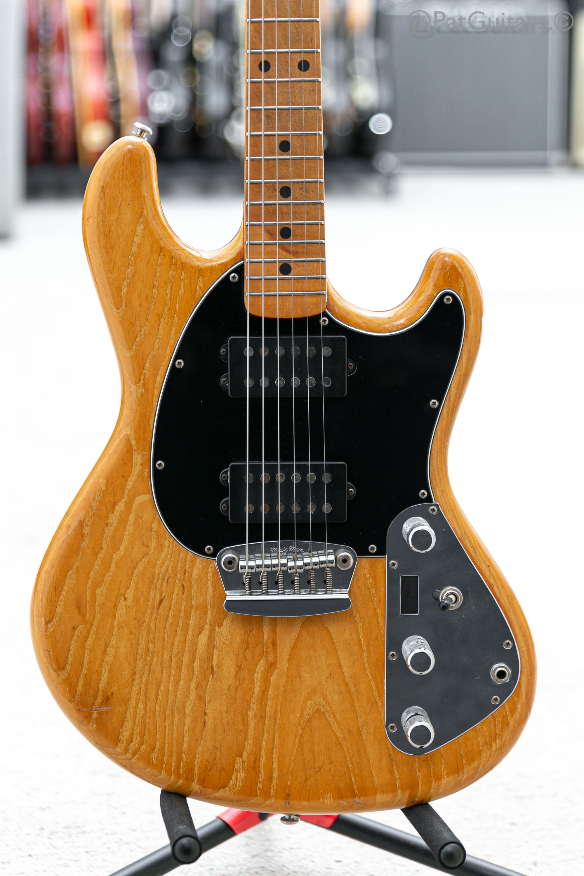 Music Man Stingray I In Natural Electric Guitar 1977 Guitar For Sale