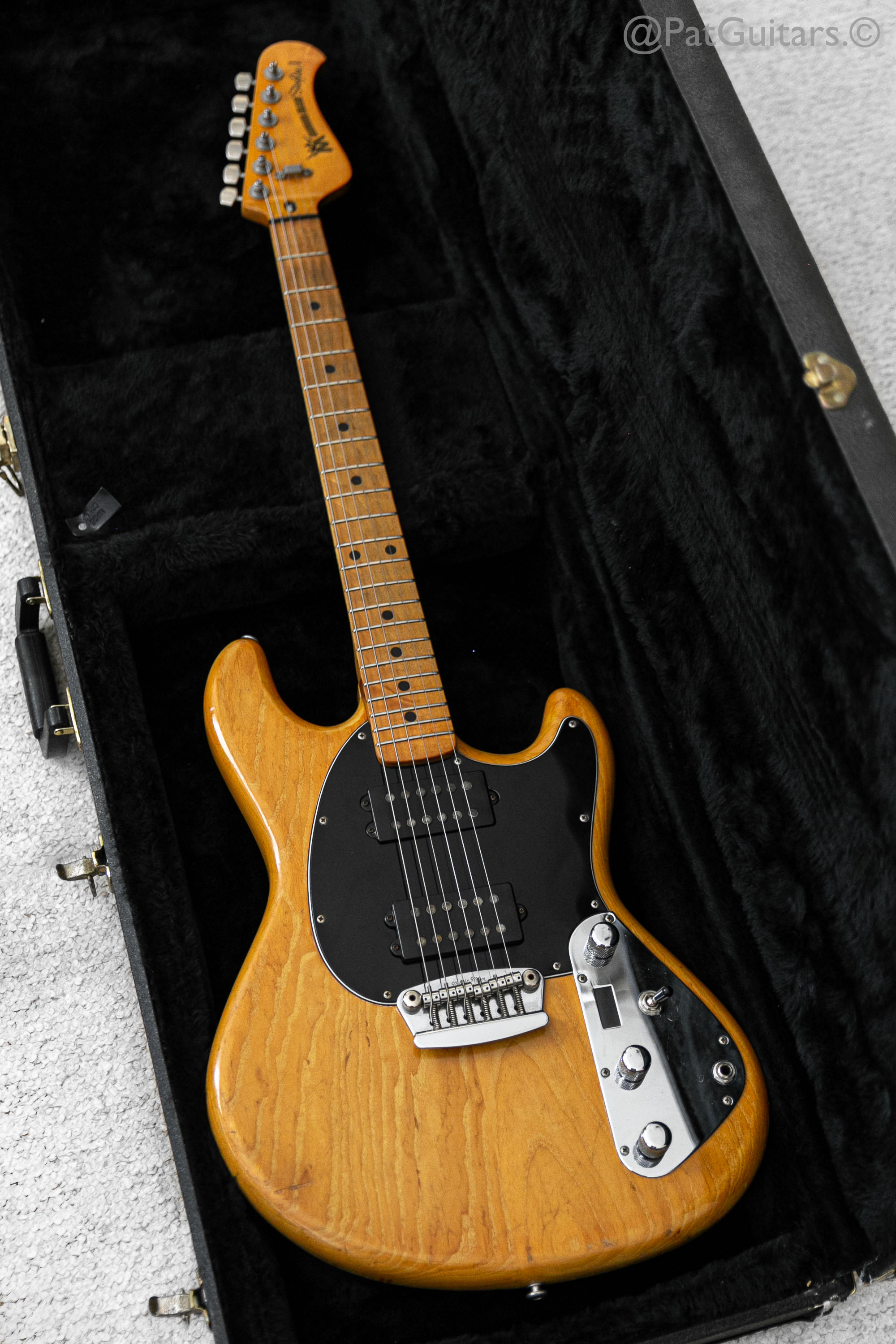 Music Man Stingray I In Natural Electric Guitar 1977 Guitar For Sale