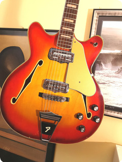 Fender Coronado Ii 1967 Cherry Burst