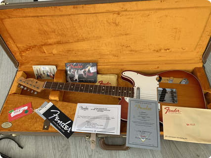 Fender Custom Shop Telecaster 63 Relic 2016 Cherry Sunburst 