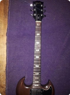 Gibson Sg 1973 Worn Brown