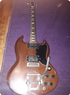 Gibson Sg 1973 Worn Brown