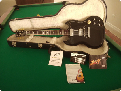 Gibson Sg Thunderstruck Angus Young Signature  2012 Black