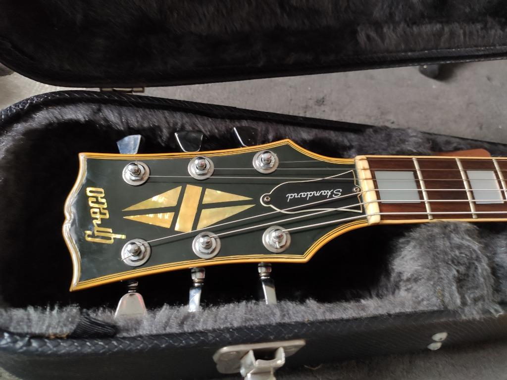 Greco Les Paul Standard 1977 Black Guitar