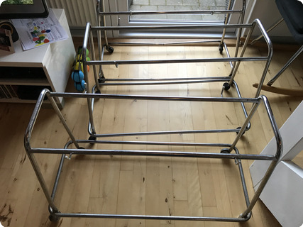 Vox Amps And Effects Stand  1963 Chrome